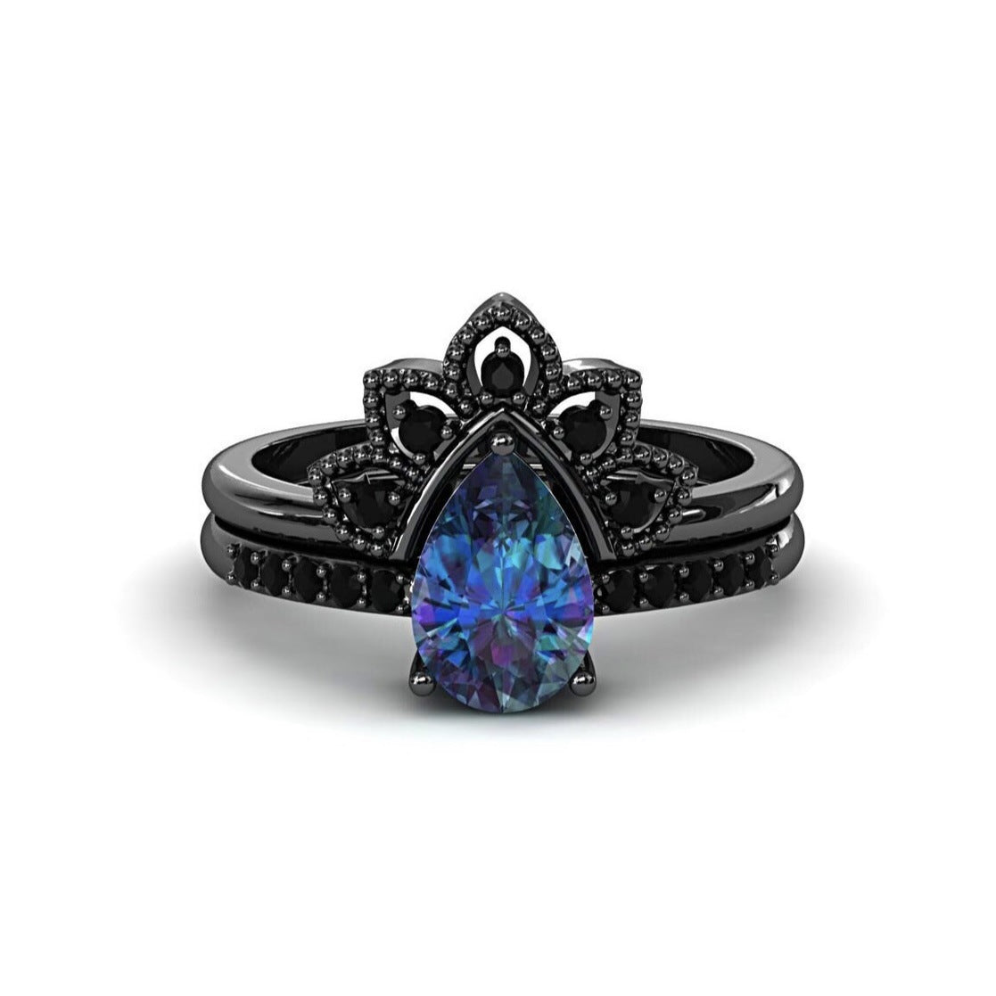 Shadow Bloom Prism Ring