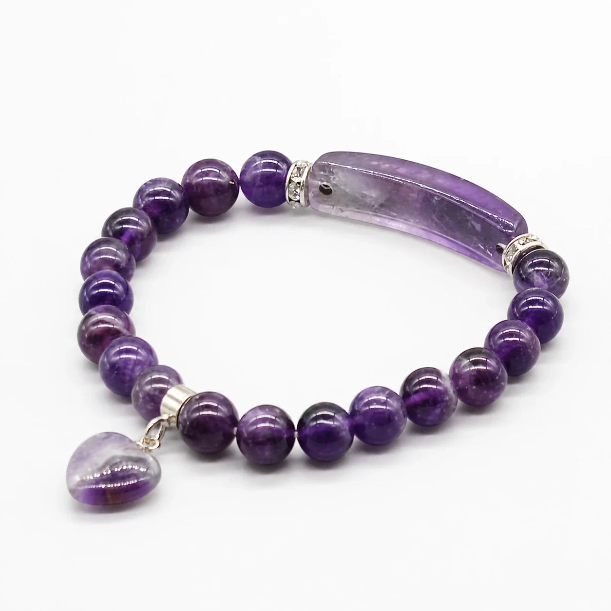 Amethyst Energy Bracelet studio product photo