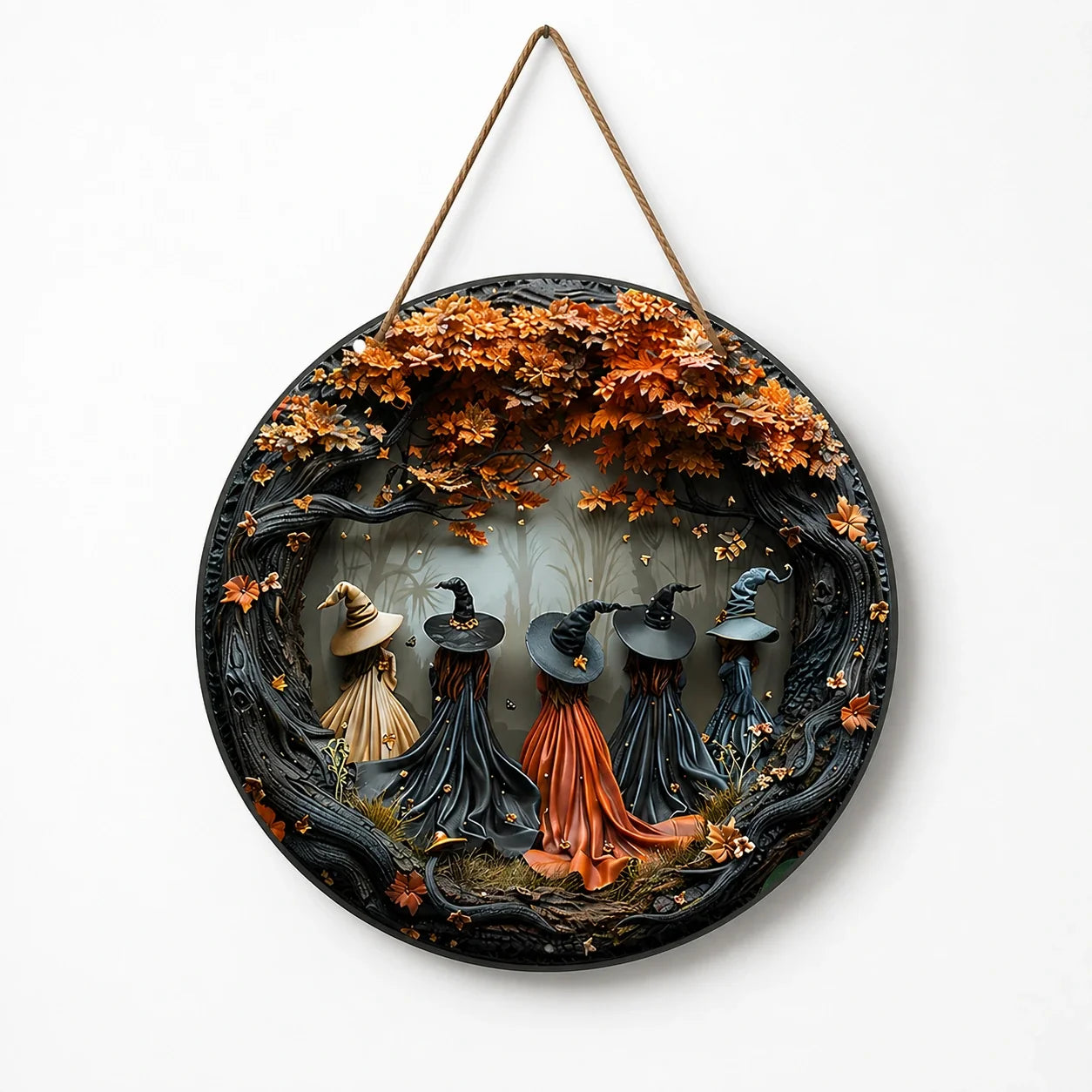 Autumn Witchwalk Hanging Sign studio product photo