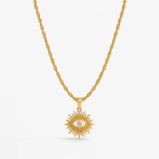 Evil Eye Crystal Charm