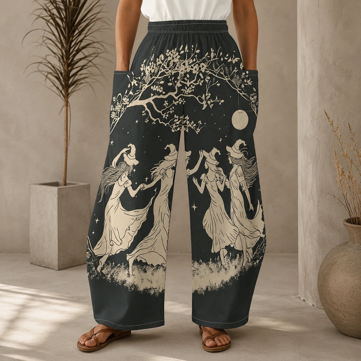 Witch's Dance Wide Leg Pants