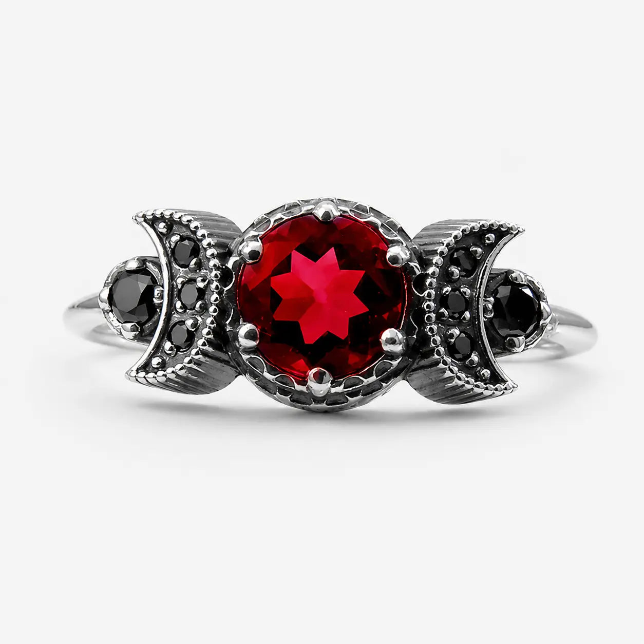 Celestial Moon Goddess Ring