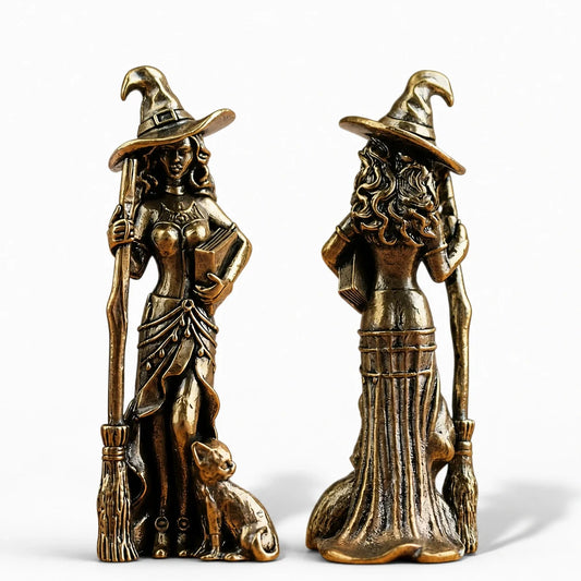Coven Keeper Witch Figurine studio product photo