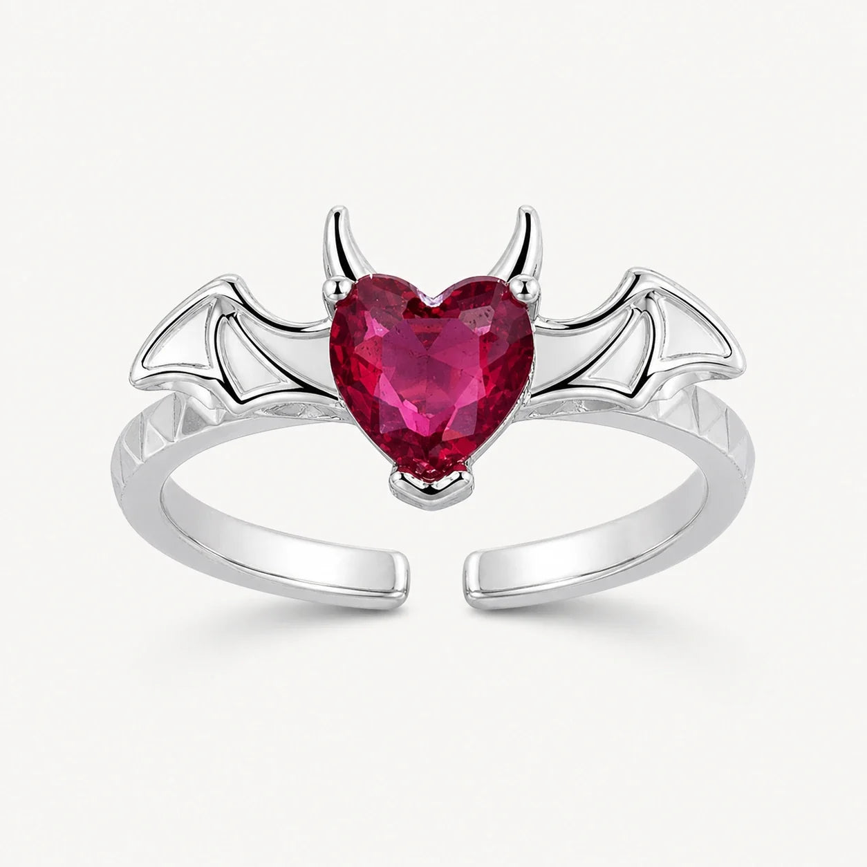 Crimson Batheart Magick Ring studio product photo