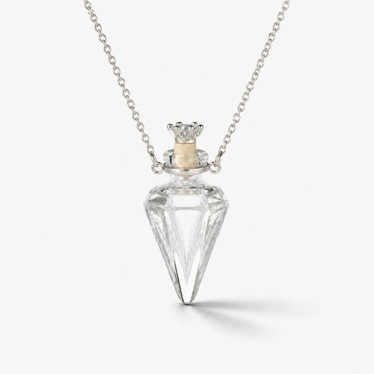 Crystal Vial Potion Necklace studio product photo