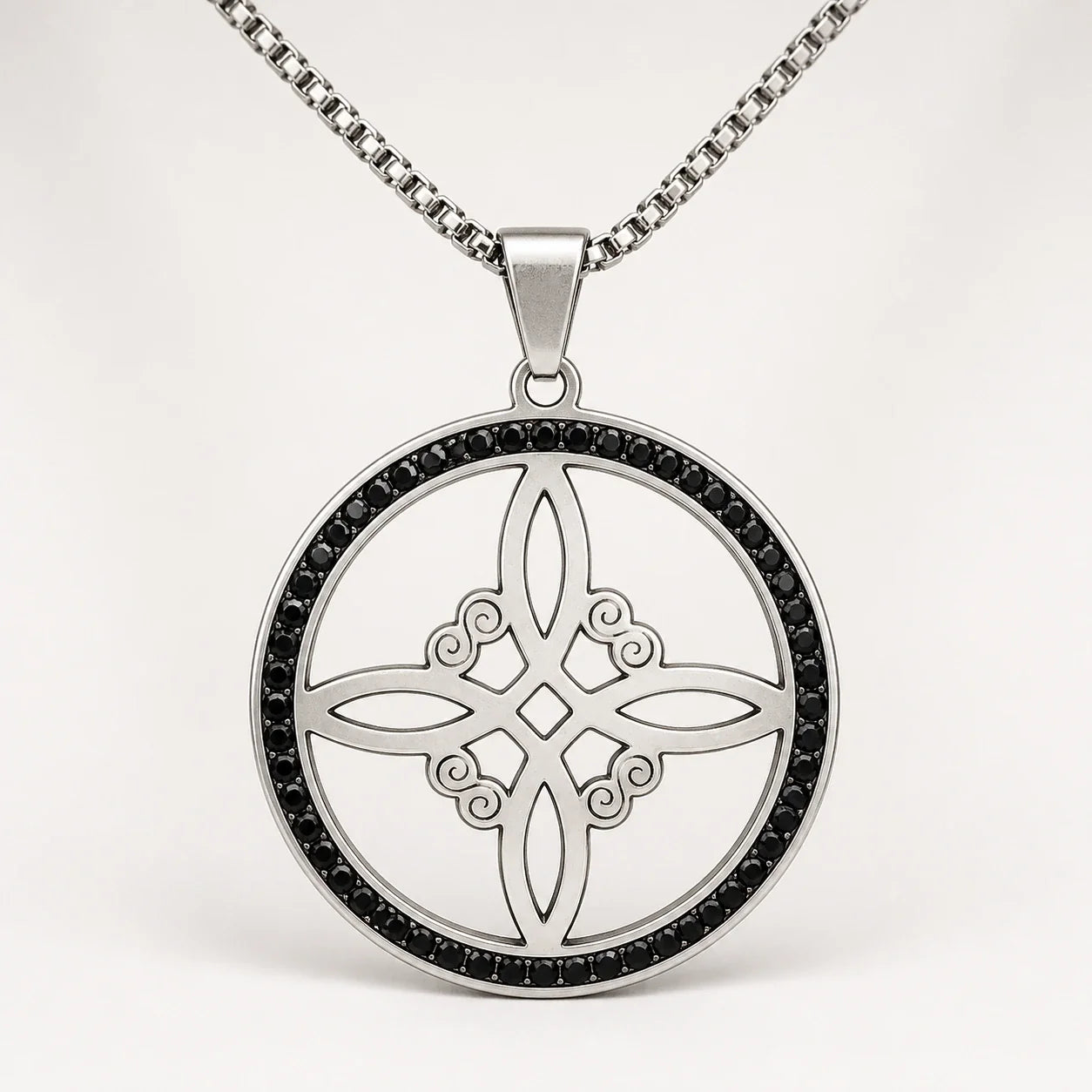 Crystal Witches Knot Talisman studio product photo