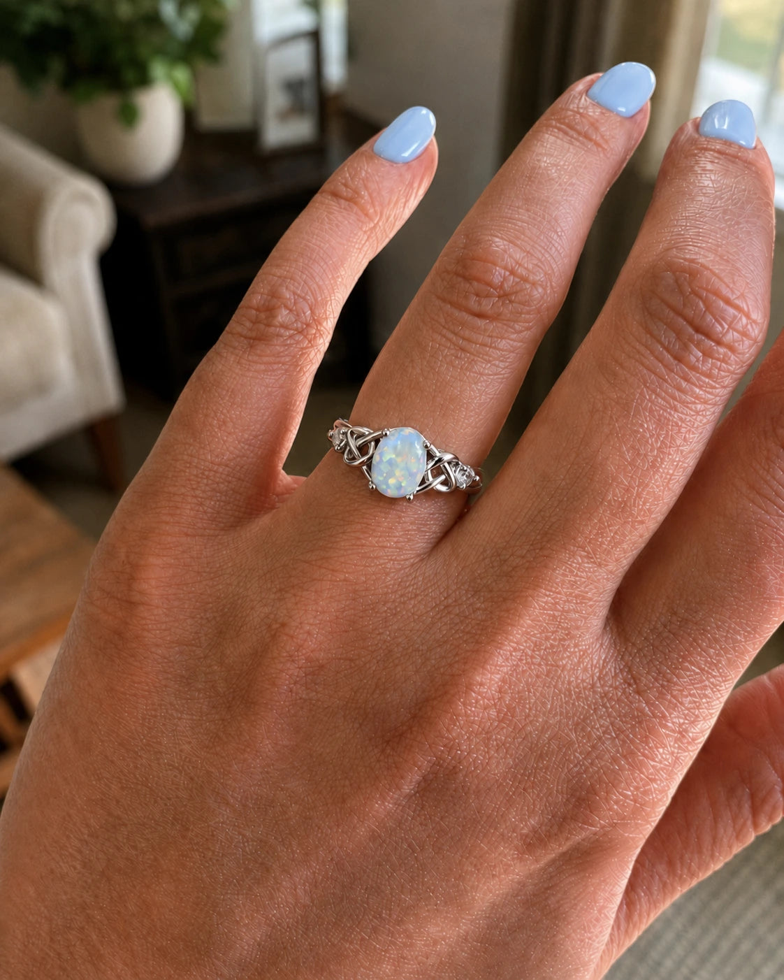 DIVINE FIRE OPAL RING