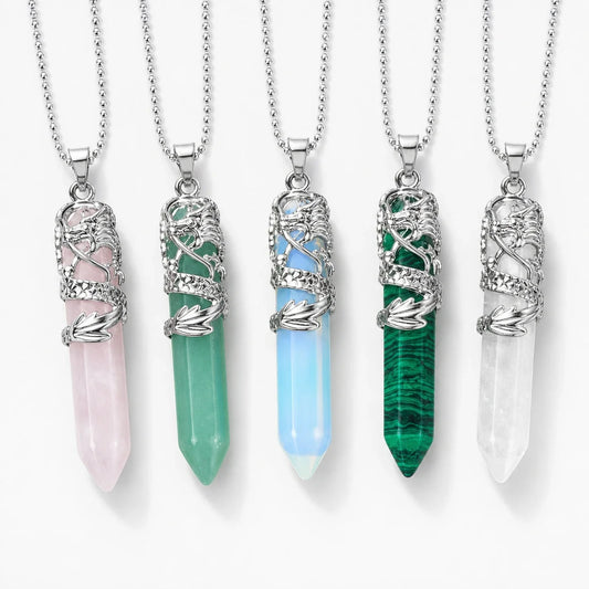 Dragon Crystal Guardian Necklace
