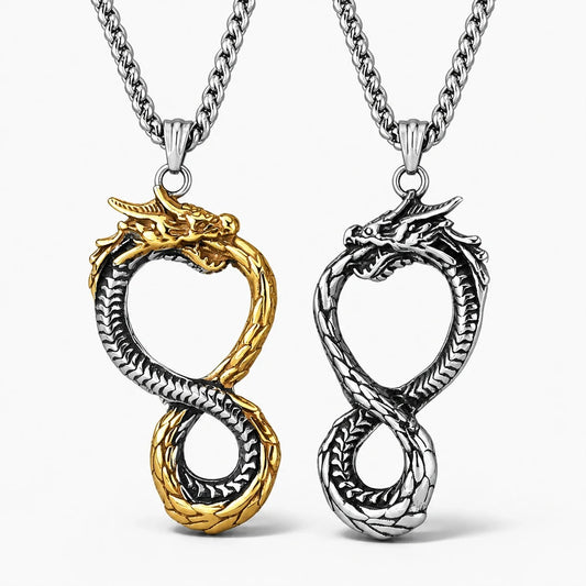 Dragon Infinity Power Necklace