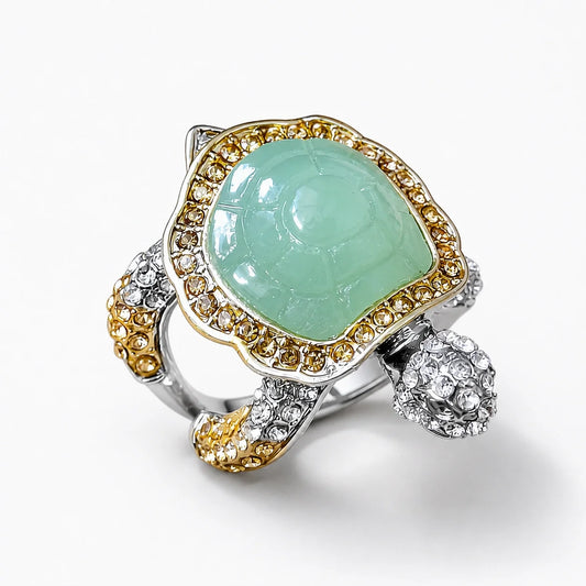Earth Guardian Prosperity Ring studio product photo