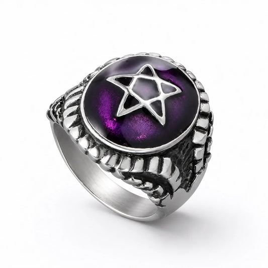Elemental Pentacle Ring studio product photo