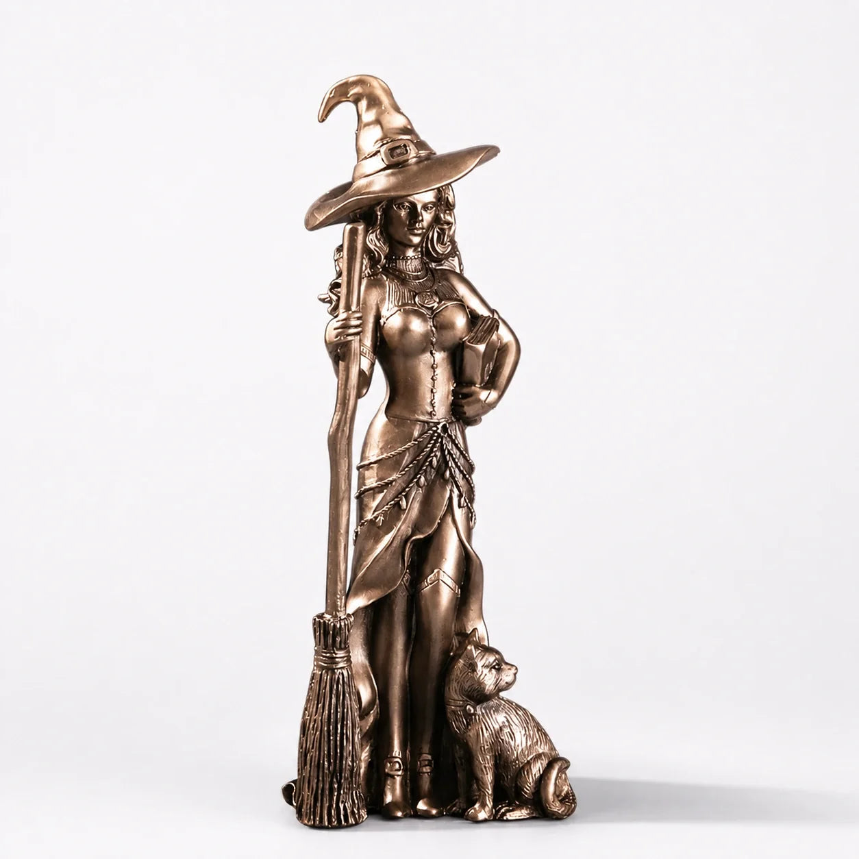 Enchanted Witch Trio Figurines studio product photo
