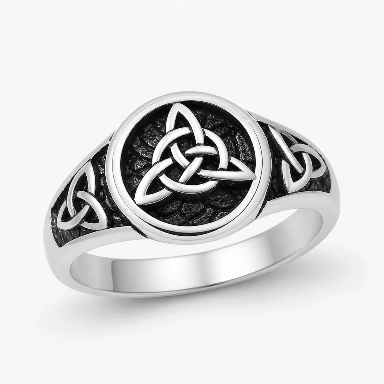 Eternal Trinity Knot Ring studio product photo