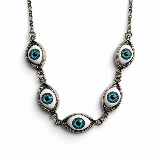 Evil Eye Protection Necklace studio product photo