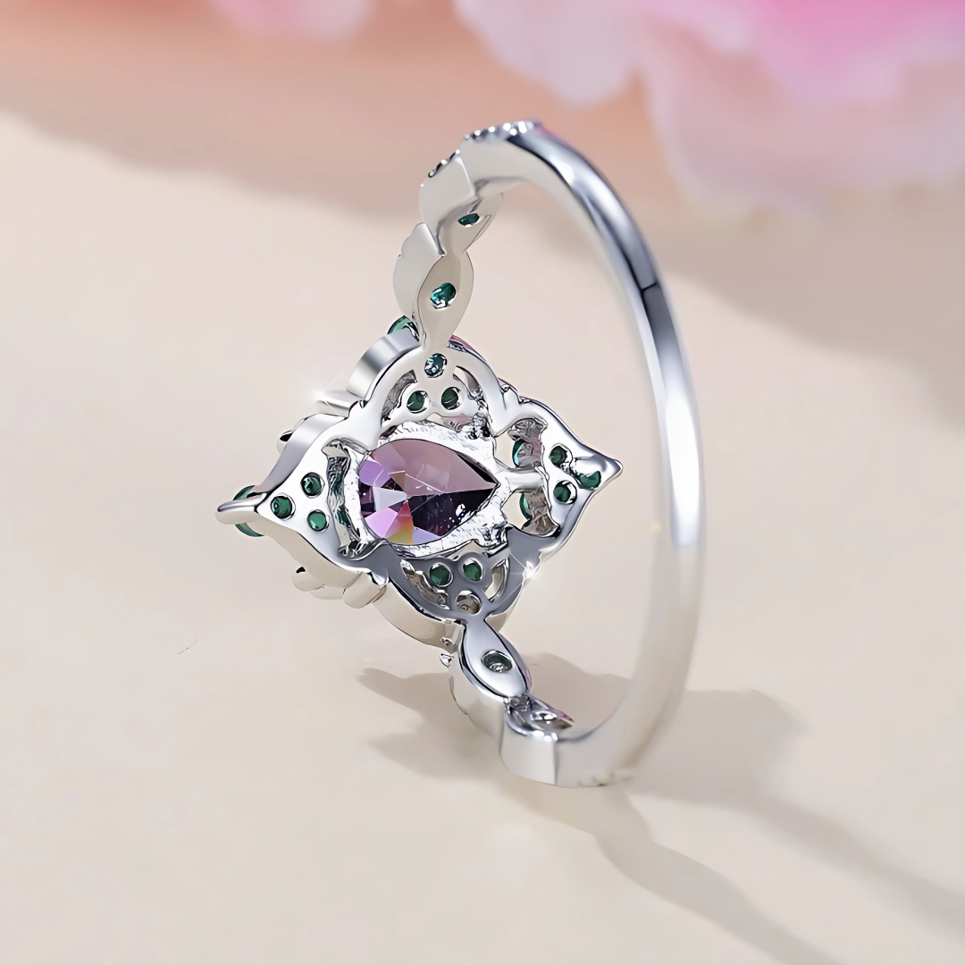 Goddess Reflections Amethyst Ring