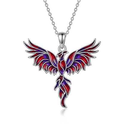 Phoenix of Eternal Rebirth Necklace