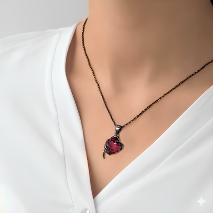 Dark Claw of Love Necklace