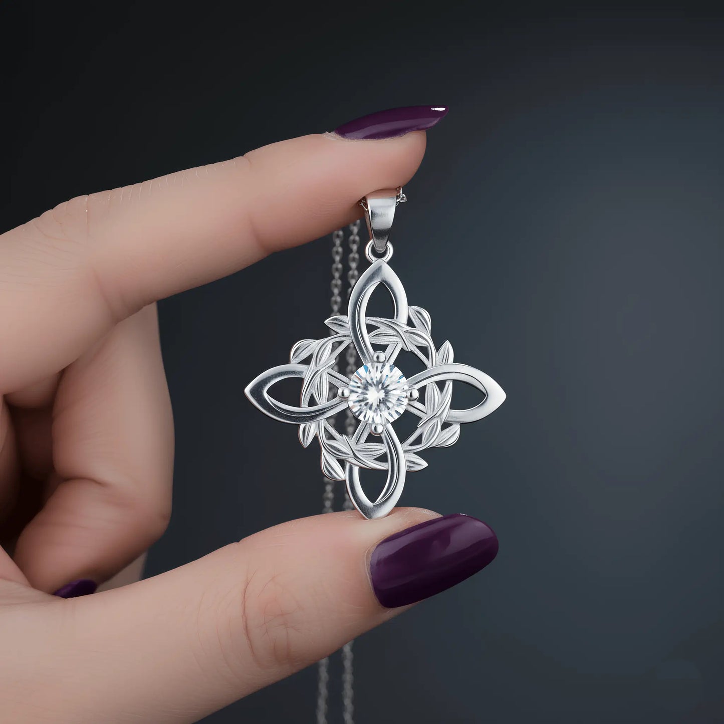 Enchanted Witches Knot Necklace