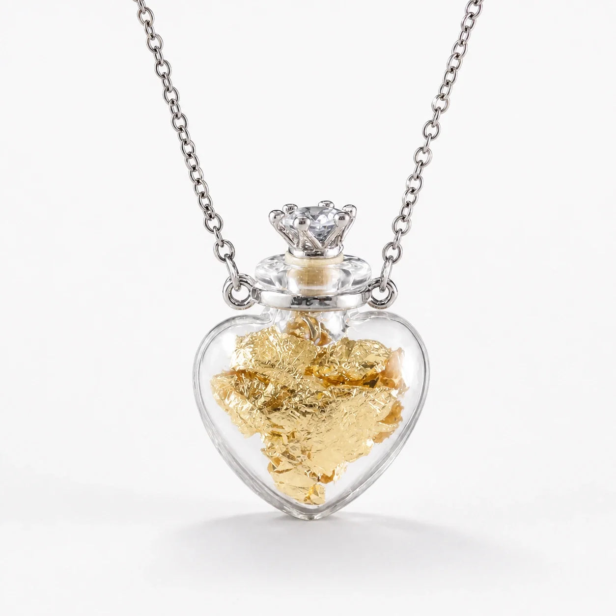 Heart Potion Love Necklace studio product photo