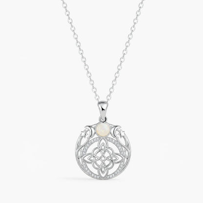 Moonlit Witches Knot Necklace studio product photo