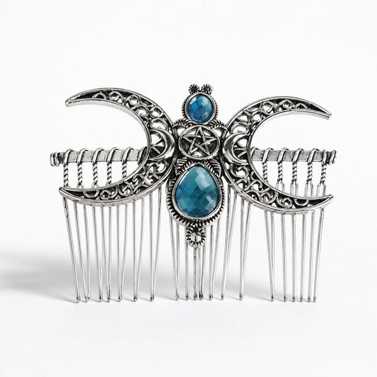 Moonmother Triple Goddess Hair Comb studio product photo