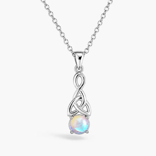 Morrigan’s Knot of Protection Necklace