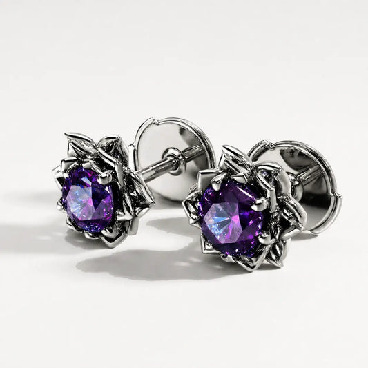 Mystic Bloom Topaz Earrings