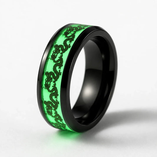 Mystic Dragoness Glow Ring studio product photo