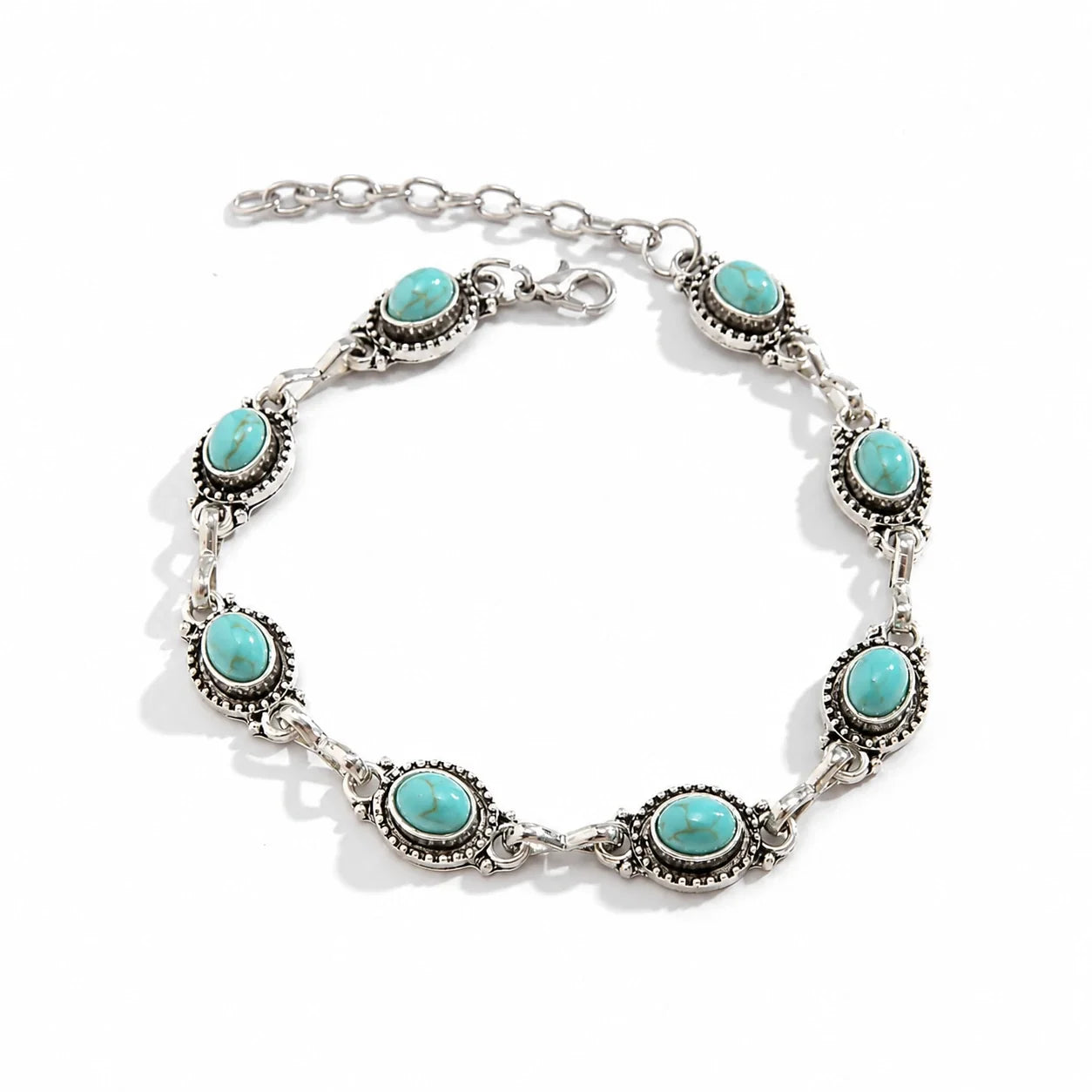 Mystic Turquoise Anklet studio product photo