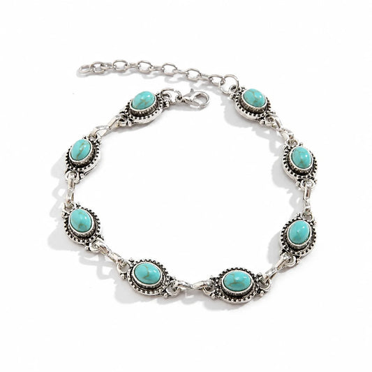 Mystic Turquoise Anklet studio product photo