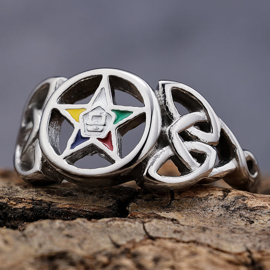 Elemental Unity Pentacle Ring