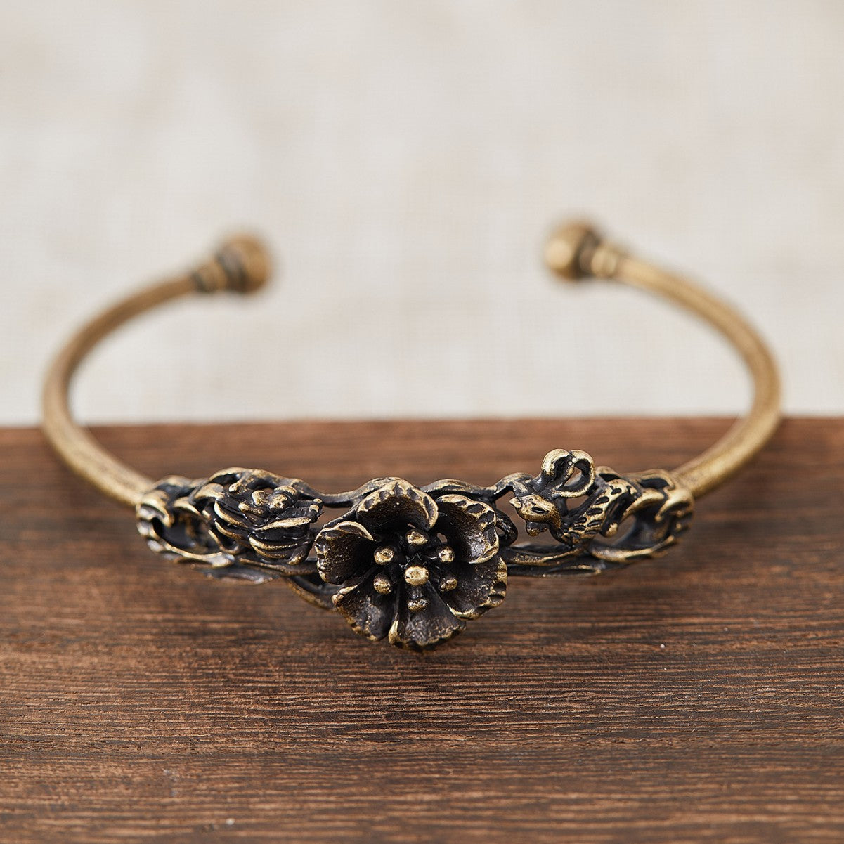 Eternal Garden Blossom Cuff