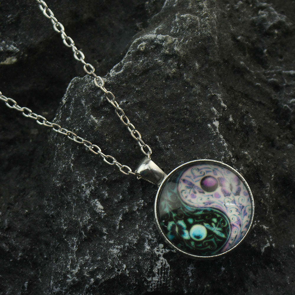 Celestial Yin-Yang Balance Necklace