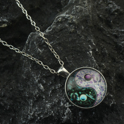 Celestial Yin-Yang Balance Necklace