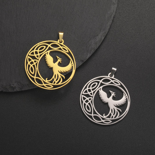 Phoenix Knot of Eternal Rise Necklace