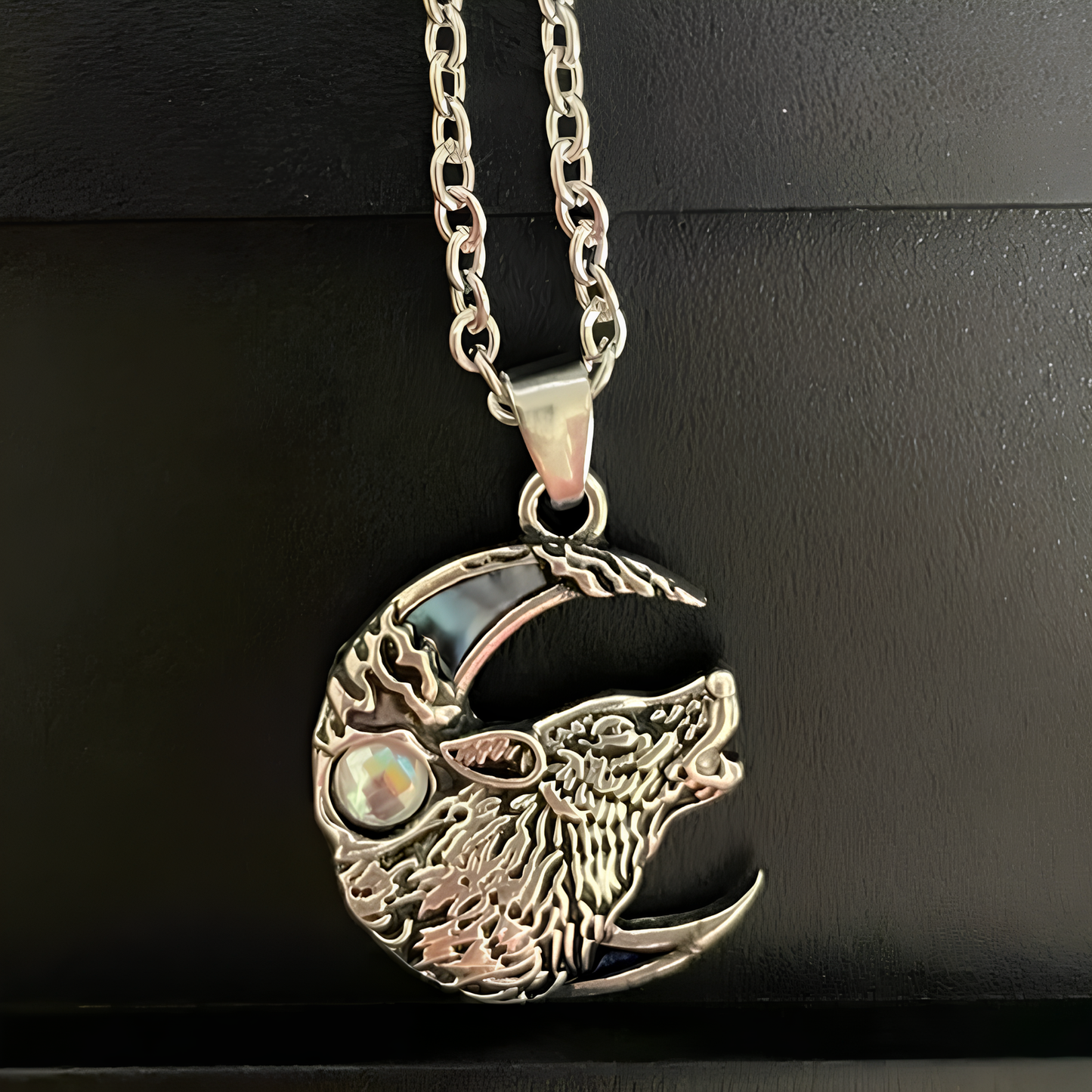 Lunar Wolf’s Call Necklace