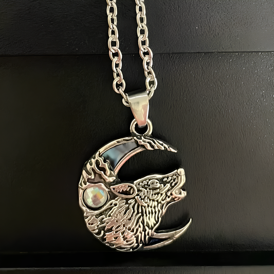 Lunar Wolf’s Call Necklace