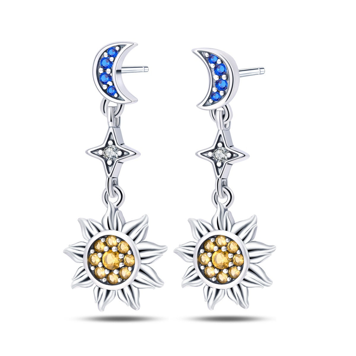 Sunstar Moonlight Earrings