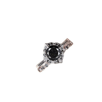 Obsidian Glow Ring Set