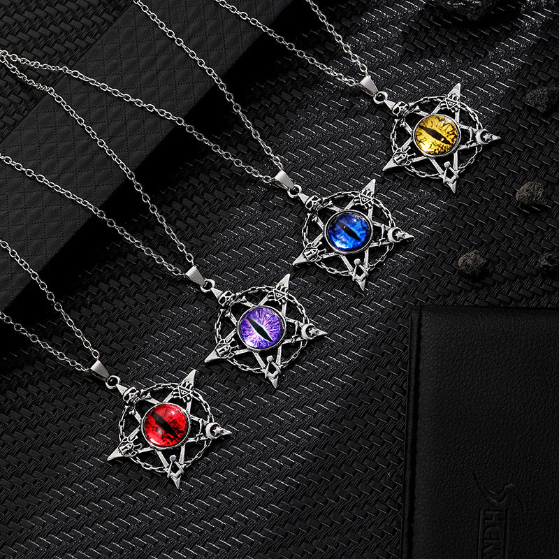 Pentacle of the Dragon’s Gaze Necklace