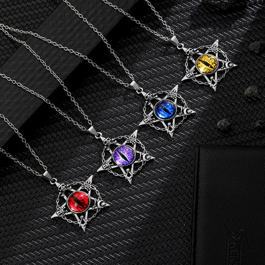 Pentacle of the Dragon’s Gaze Necklace