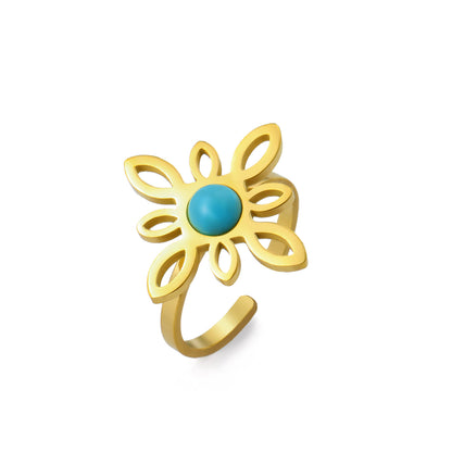 Sacred Witches Knot Bloom Ring