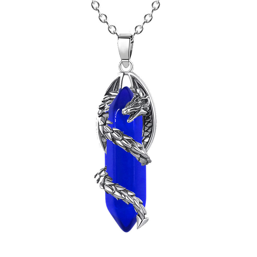 Celestial Dragonfang Crystal Necklace