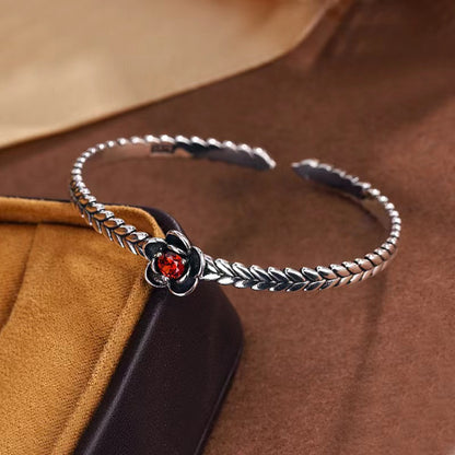 Blossomfire Woven Cuff