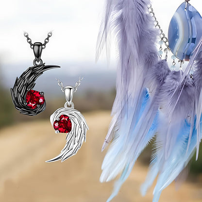 Winged Bond of Lovers Necklace