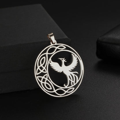 Phoenix Knot of Eternal Rise Necklace