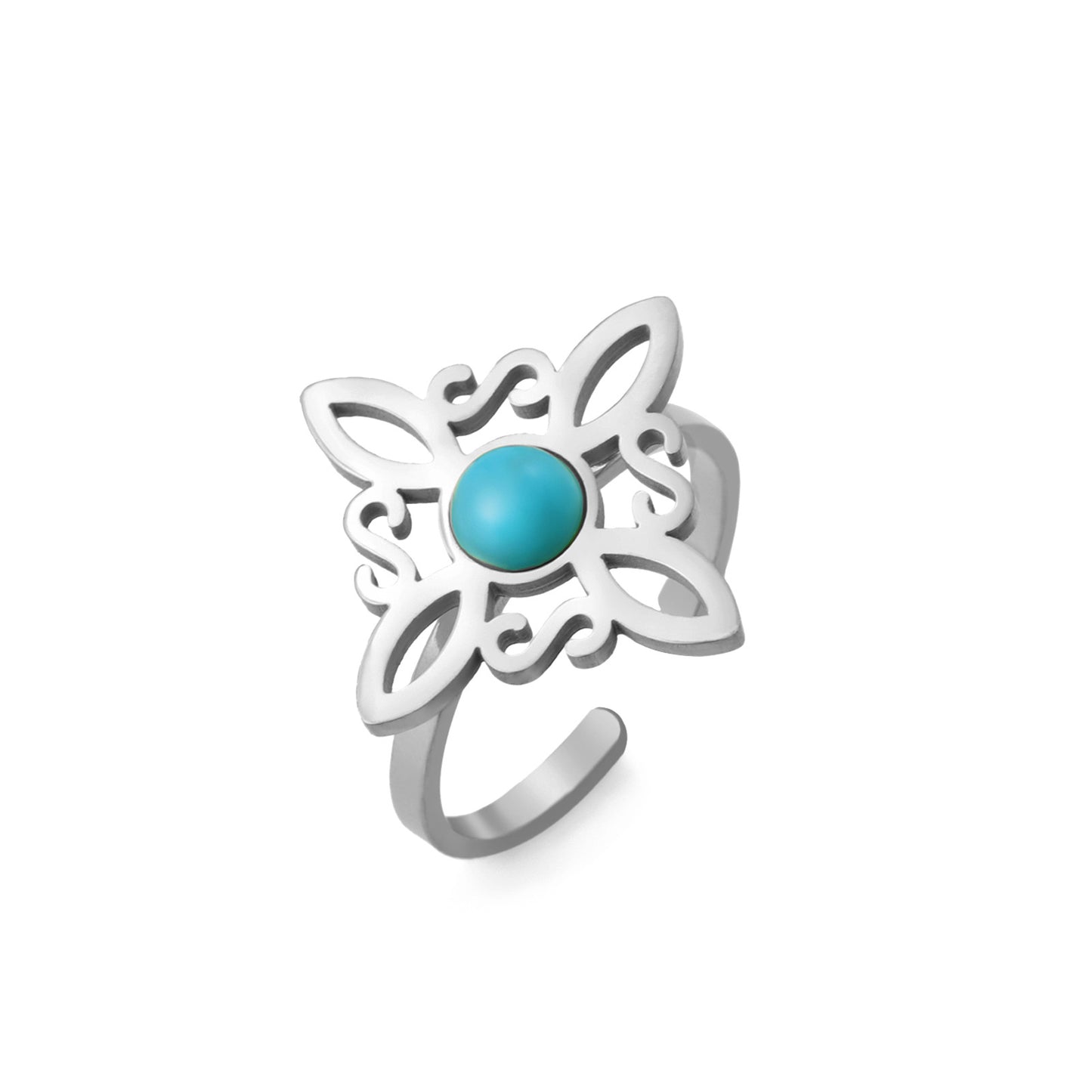 Sacred Witches Knot Bloom Ring