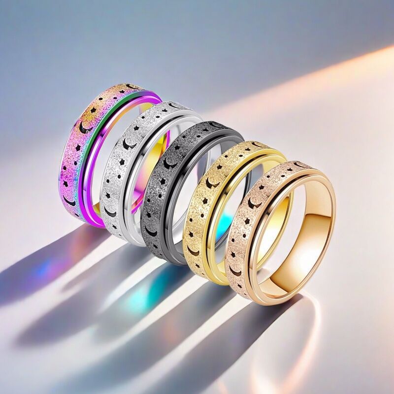 Spinning Celestial Balance Ring