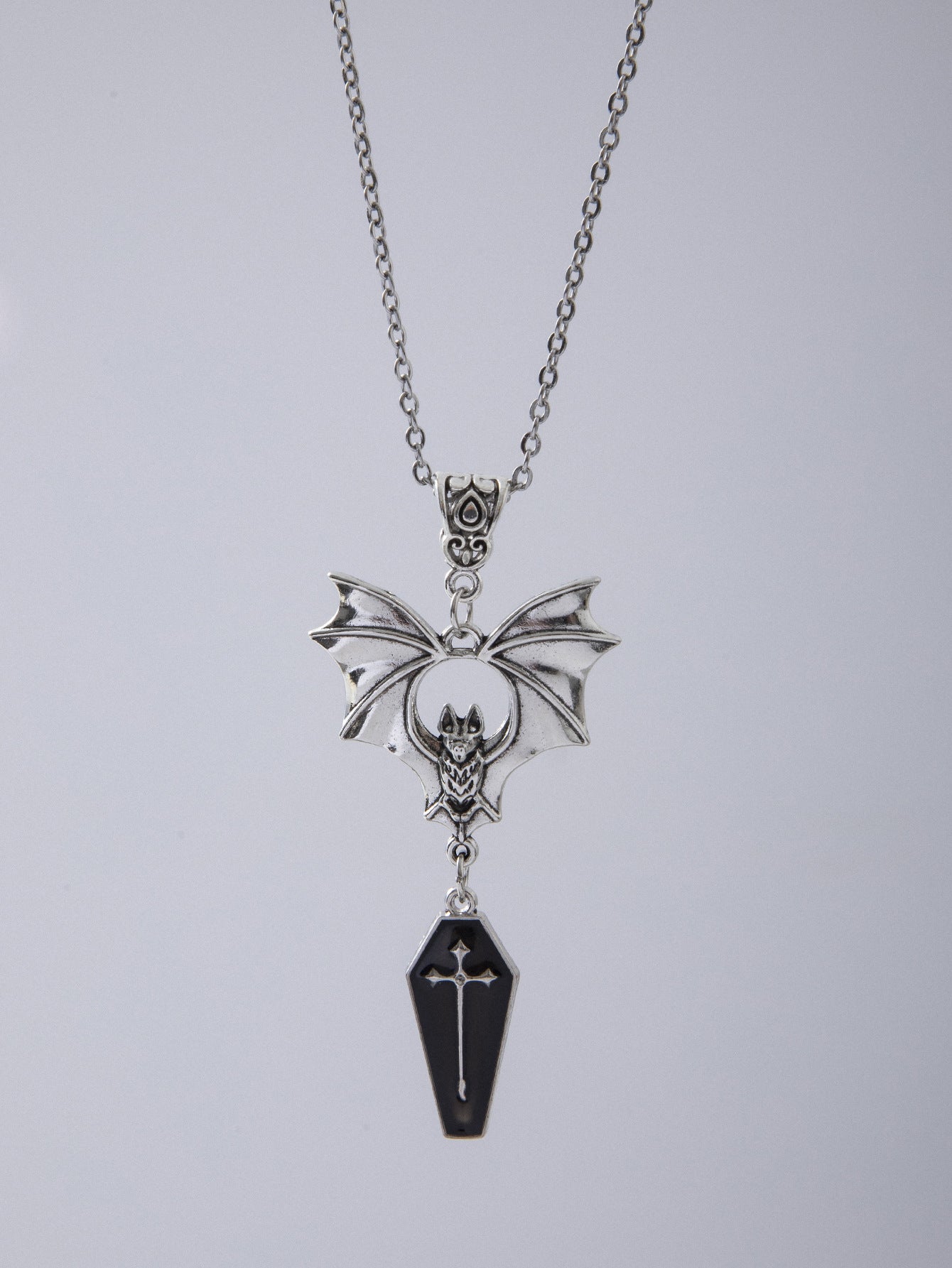 Coffin's Guardian Gothic Necklace