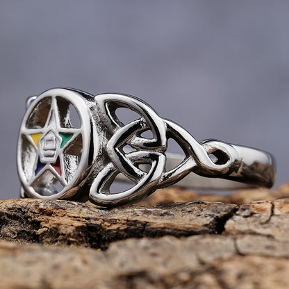 Elemental Unity Pentacle Ring